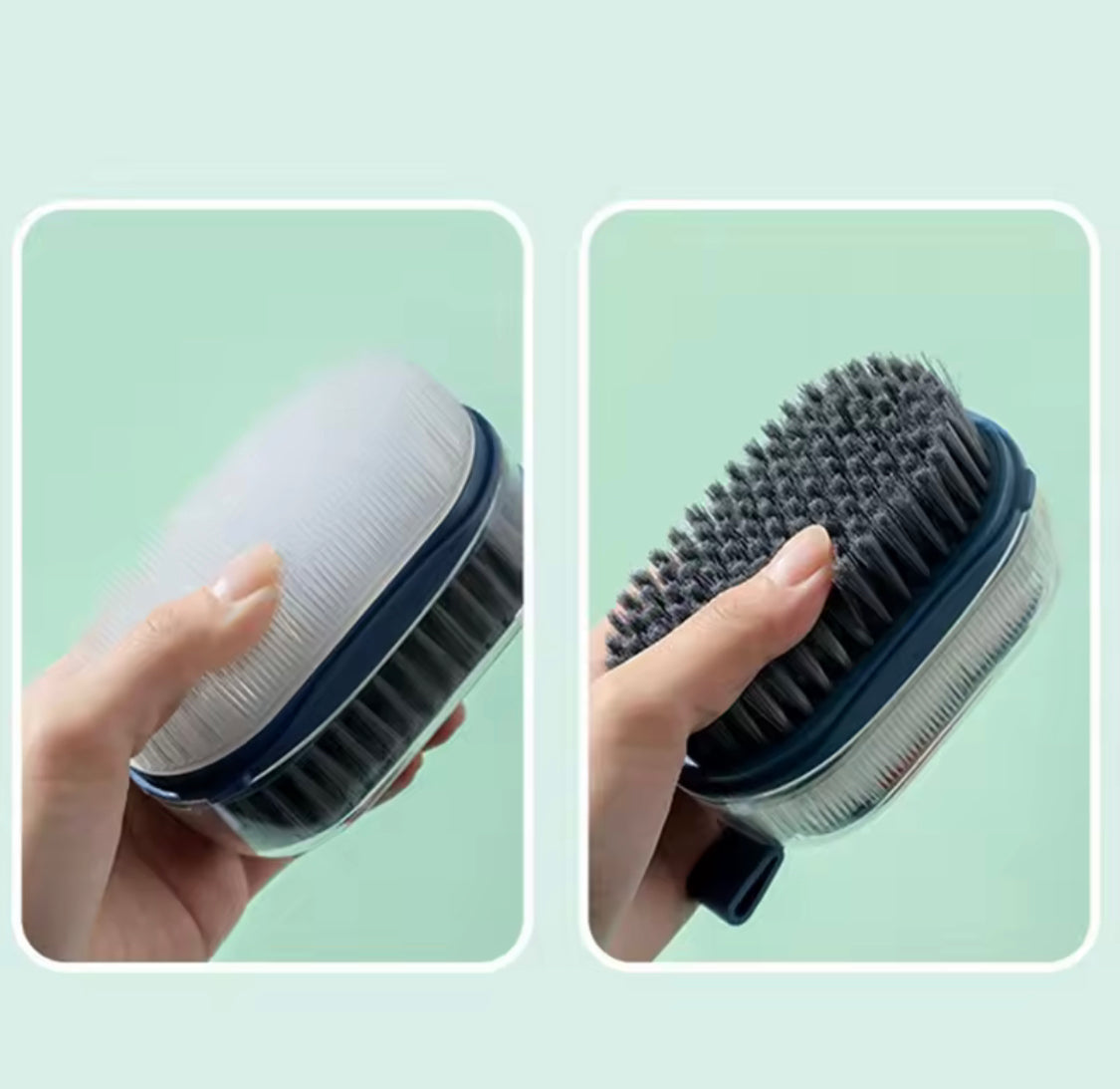 Double Head Clothes Scrubbing Brush, Multifunctional Soft Shoes Brush, Kitchen Soft Bristled Double Sided Brush Double Head Clothes Scrubbing Brush, Multifunctional Soft Shoes Brush, Kitchen Soft Bristled Double Sided Brush